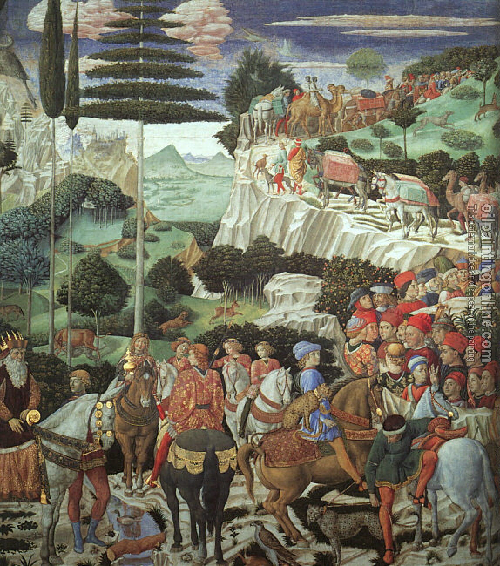 Gozzoli, Benozzo di Lese di Sandro - Wholesale Oil Painting